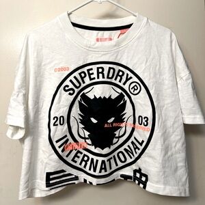 Superdry X Opp 2.0 Crop Tee